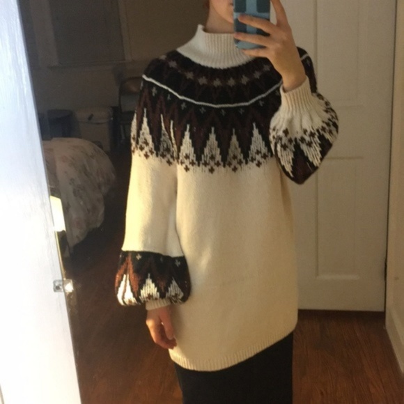 Free People Sweaters - Free People Scotland Sweater Mini Dress